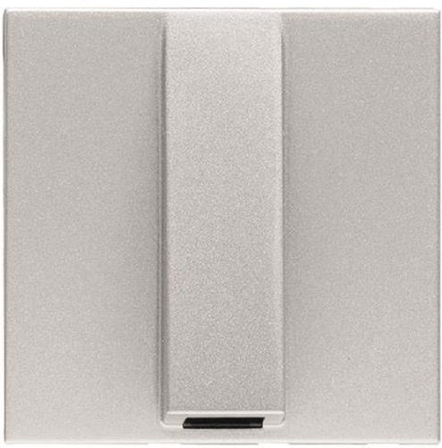 Вывод кабеля без рамки ABB Niessen Zenit 1-м. 2 мод. N2207 PL серебро картинка